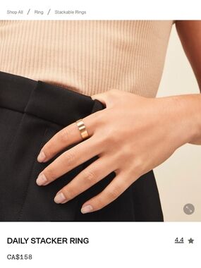 Mejuri Ring - Size 7